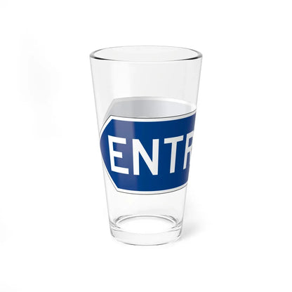MUTCD-OH D5-H43 (Ohio) (Road Sign) Pint Glass 16oz - Go Mug Yourself