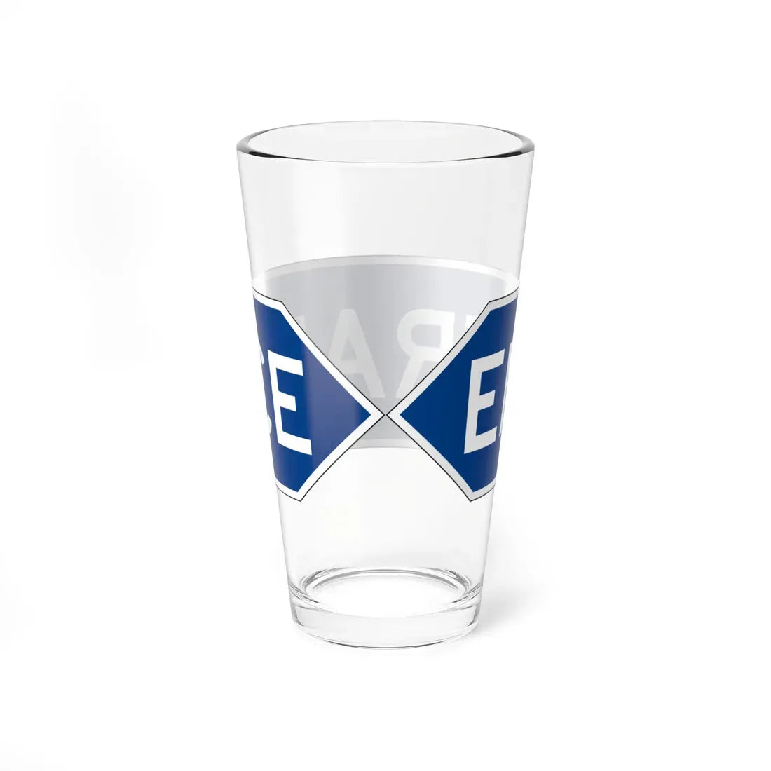 MUTCD-OH D5-H43 (Ohio) (Road Sign) Pint Glass 16oz - Go Mug Yourself