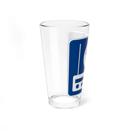 MUTCD-OH D5-H49 (Ohio) (Road Sign) Pint Glass 16oz - Go Mug Yourself