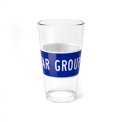 MUTCD-OH I-H14aP (Ohio) (Road Sign) Pint Glass 16oz - Go Mug Yourself