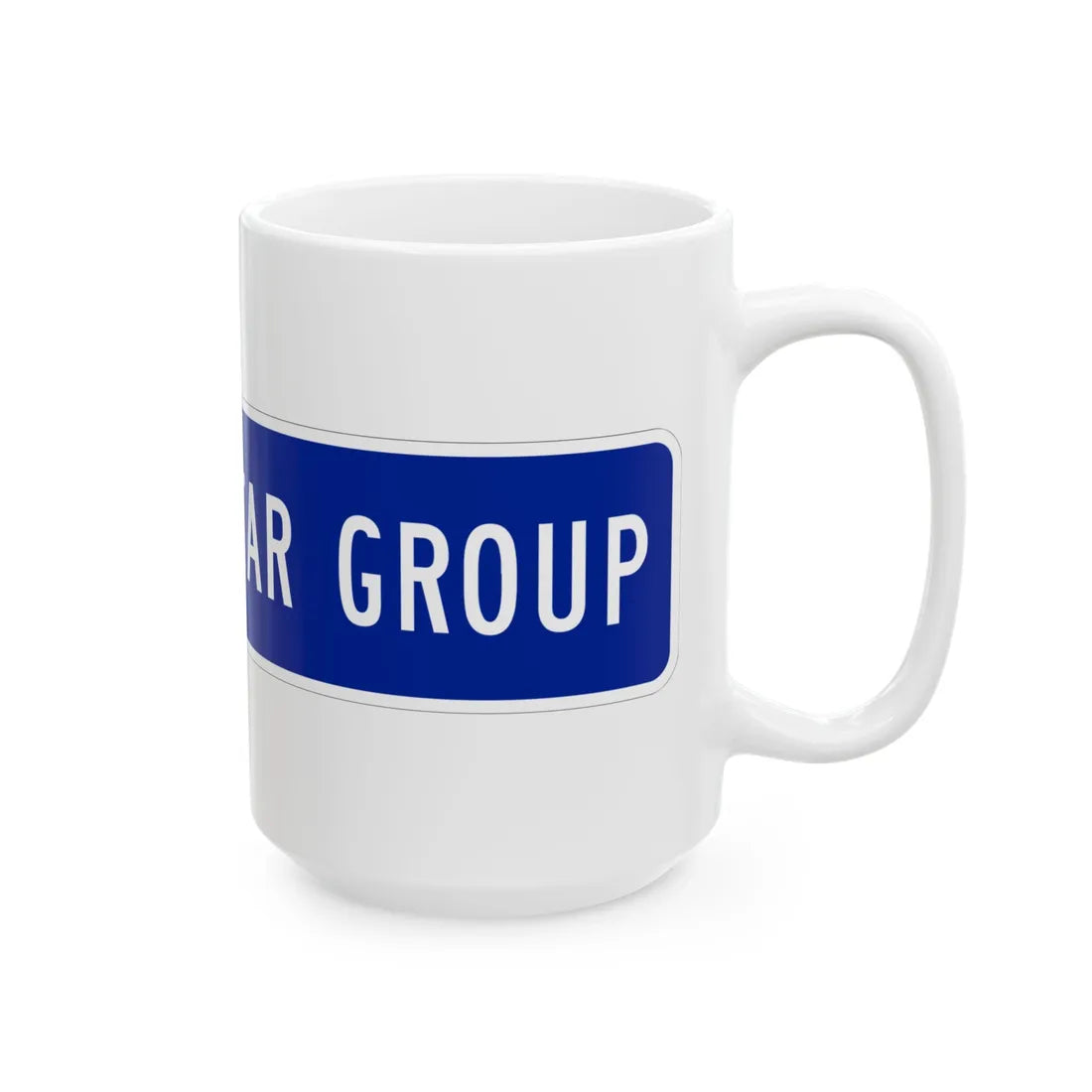 MUTCD-OH I-H14aP (Ohio) (Road Sign) White Coffee Mug - Go Mug Yourself