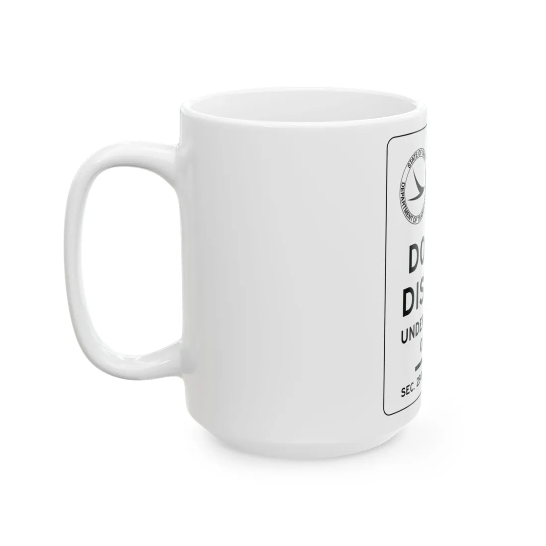 MUTCD-OH I-H16 (Ohio) (Road Sign) White Coffee Mug - Go Mug Yourself