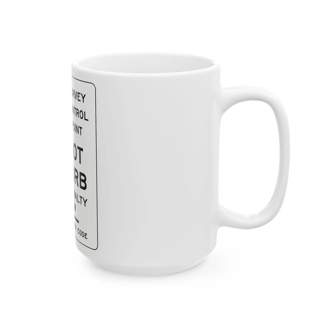 MUTCD-OH I-H16 (Ohio) (Road Sign) White Coffee Mug - Go Mug Yourself