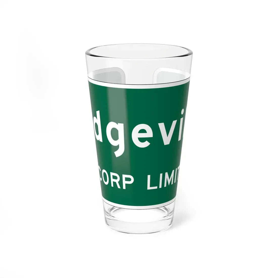 MUTCD-OH I-H2a (Ohio) (Road Sign) Pint Glass 16oz 16oz - Go Mug Yourself