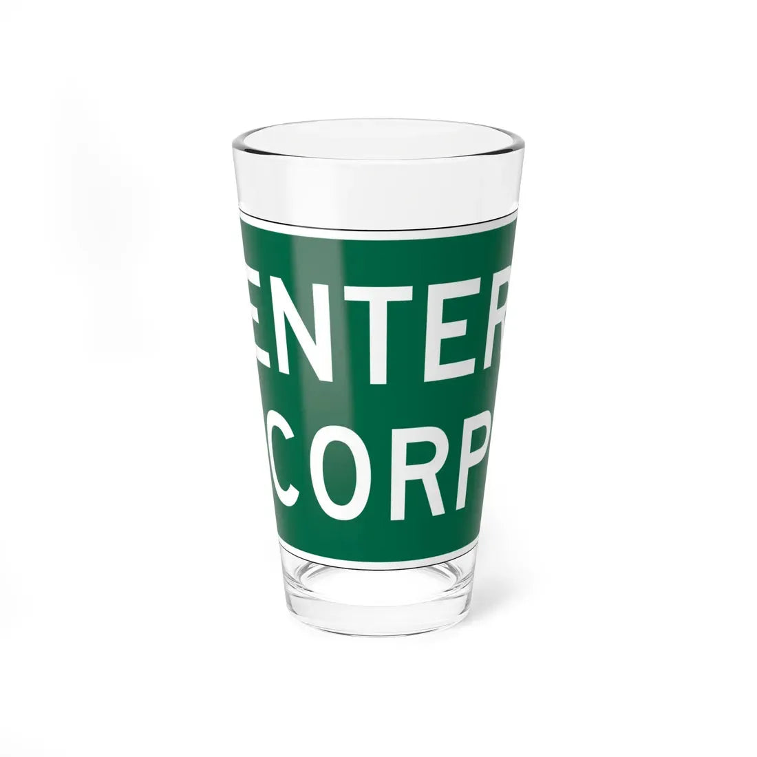 MUTCD-OH I-H2b (Ohio) (Road Sign) Pint Glass 16oz 16oz - Go Mug Yourself