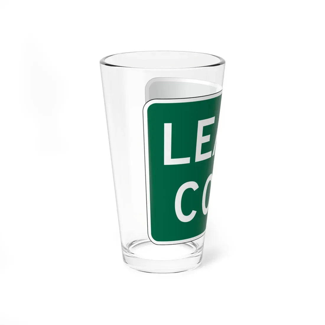 MUTCD-OH I-H2c (Ohio) (Road Sign) Pint Glass 16oz - Go Mug Yourself