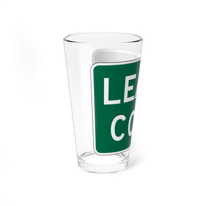 MUTCD-OH I-H2c (Ohio) (Road Sign) Pint Glass 16oz - Go Mug Yourself
