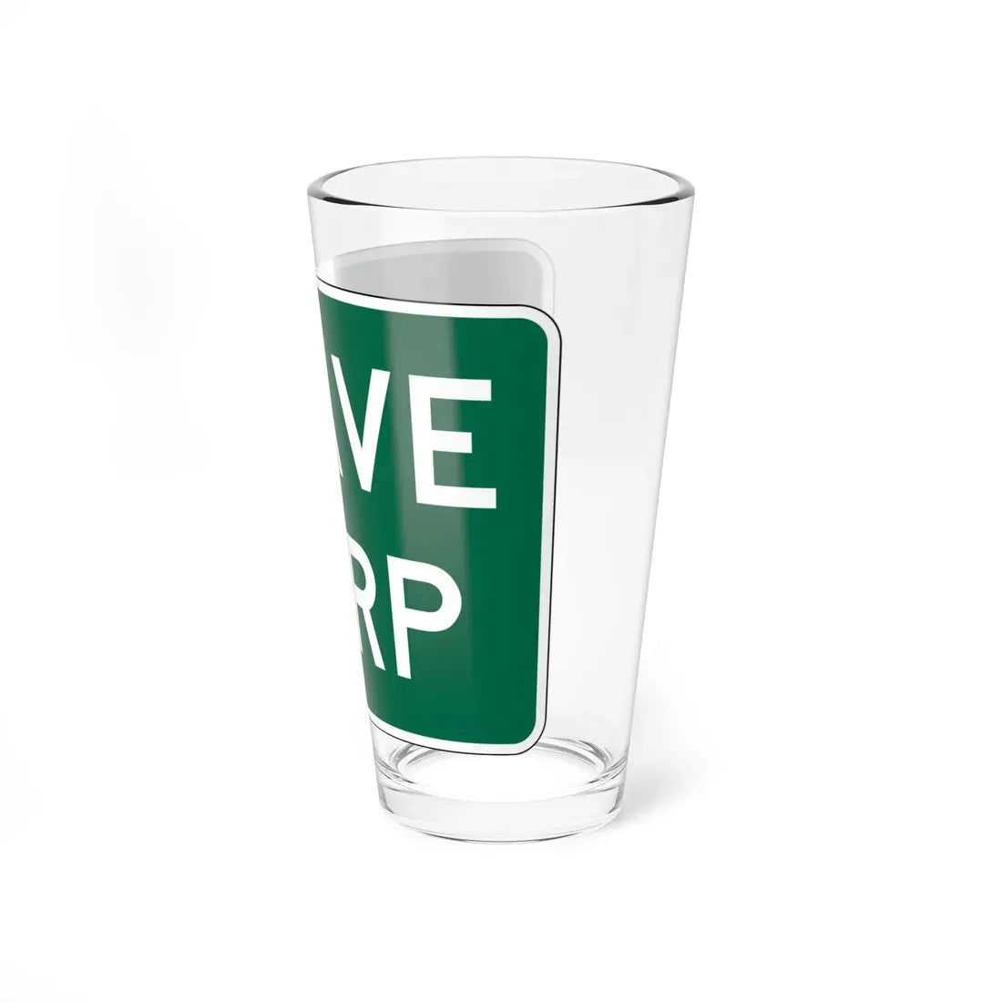 MUTCD-OH I-H2c (Ohio) (Road Sign) Pint Glass 16oz - Go Mug Yourself