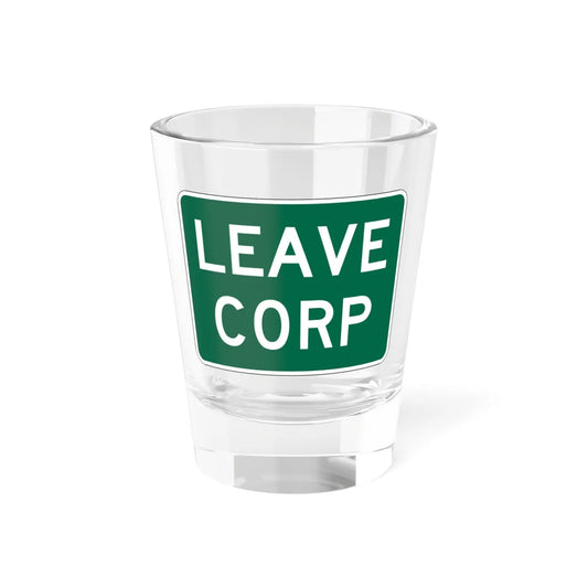 MUTCD-OH I-H2c (Ohio) (Road Sign) Shot Glass 1.5oz 1.5oz - Go Mug Yourself