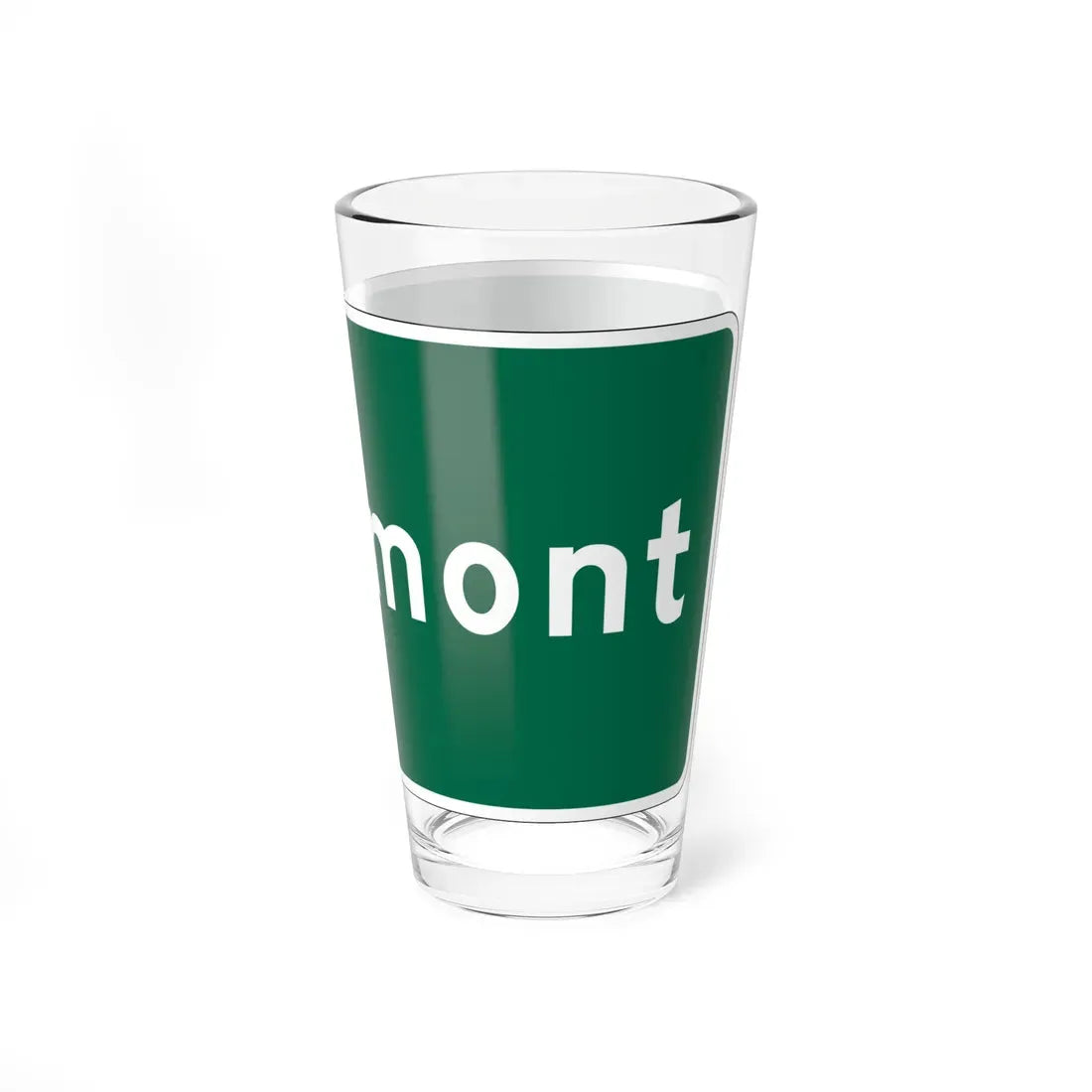 MUTCD-OH I-H2d (Ohio) (Road Sign) Pint Glass 16oz - Go Mug Yourself