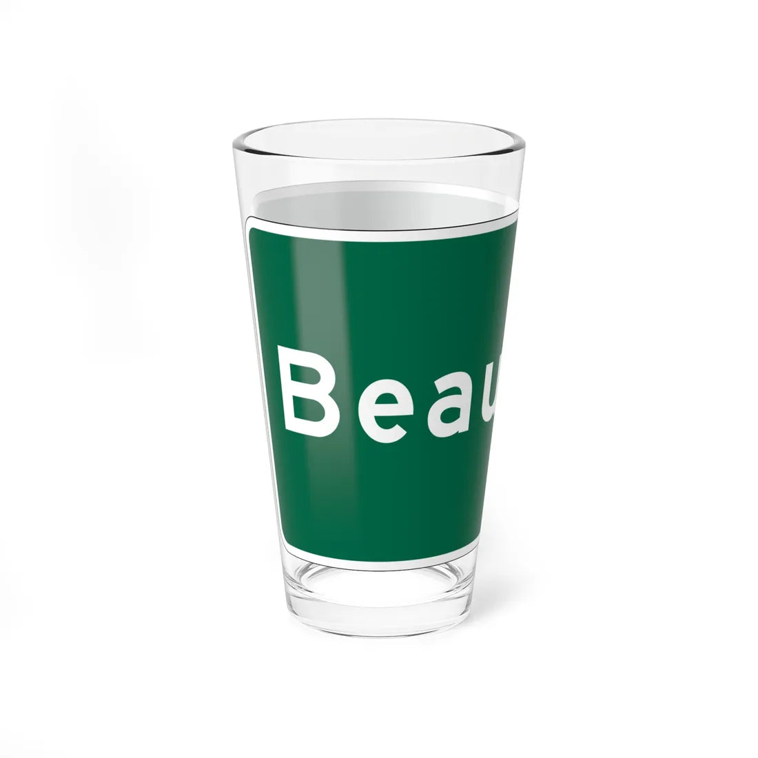 MUTCD-OH I-H2d (Ohio) (Road Sign) Pint Glss 16oz - Go Mug Yourself