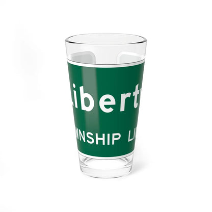 MUTCD-OH I-H2e (Ohio) (Road Sign) Pint Glss 16oz 16oz - Go Mug Yourself