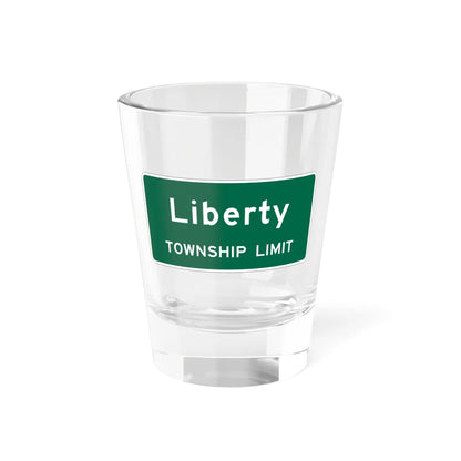 MUTCD-OH I-H2e (Ohio) (Road Sign) Shot Glass 1.5oz 1.5oz - Go Mug Yourself