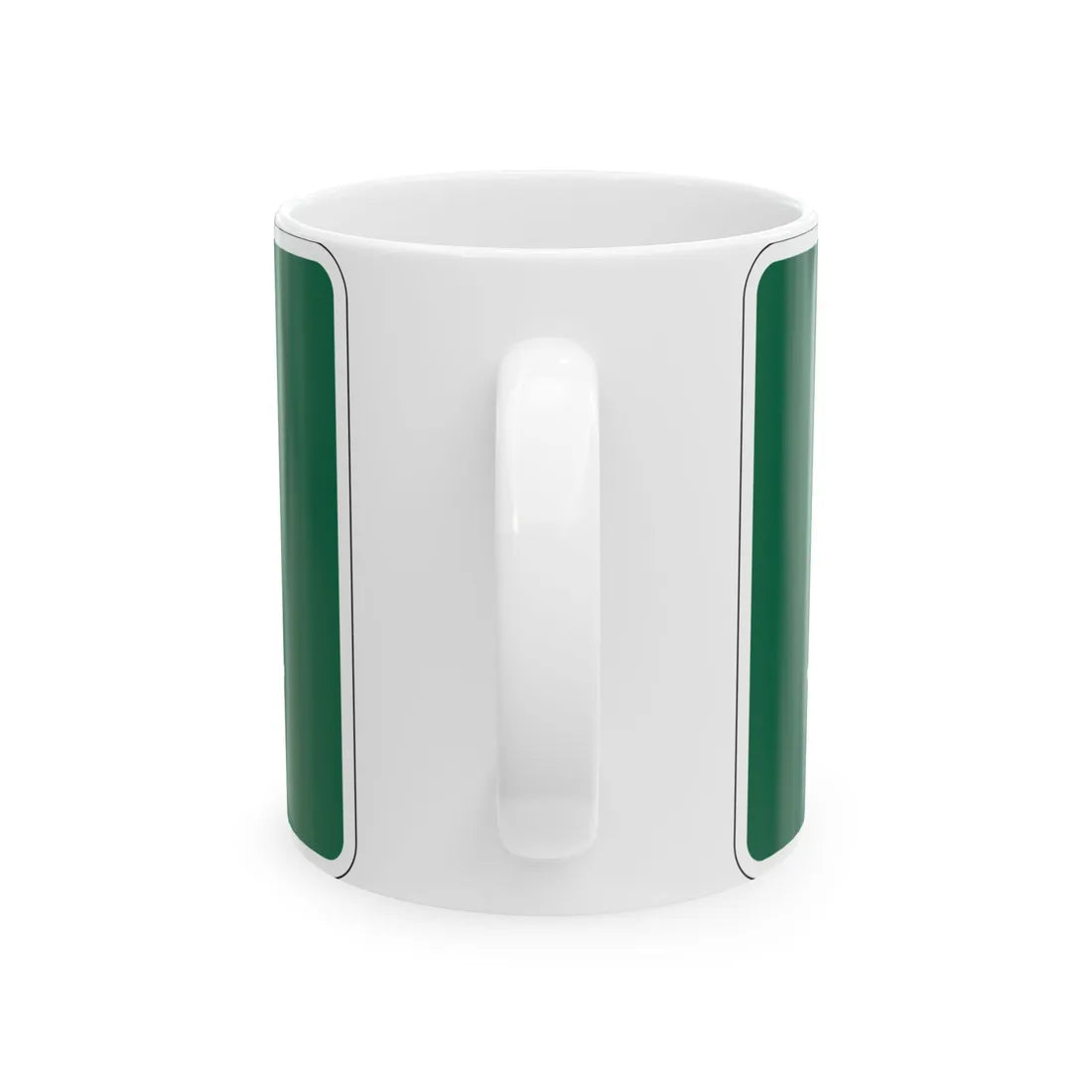 MUTCD-OH I-H2e (Ohio) (Road Sign) White Coffee Mug - Go Mug Yourself