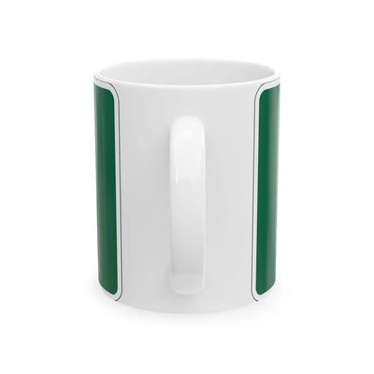 MUTCD-OH I-H2e (Ohio) (Road Sign) White Coffee Mug - Go Mug Yourself