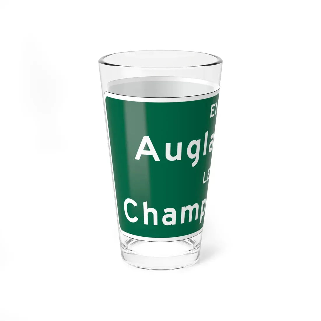 MUTCD-OH I-H2f (Ohio) (Road Sign) Pint Glass 16oz - Go Mug Yourself