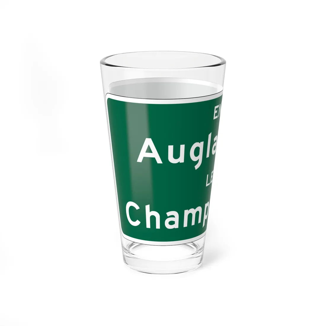 MUTCD-OH I-H2f (Ohio) (Road Sign) Pint Glss 16oz - Go Mug Yourself