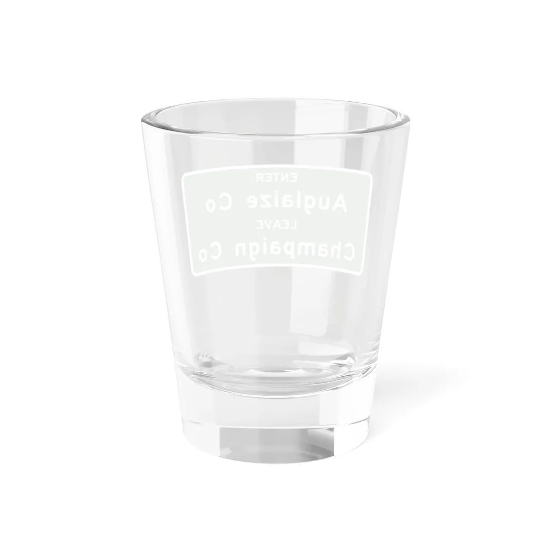 MUTCD-OH I-H2f (Ohio) (Road Sign) Shot Glass 1.5oz - Go Mug Yourself