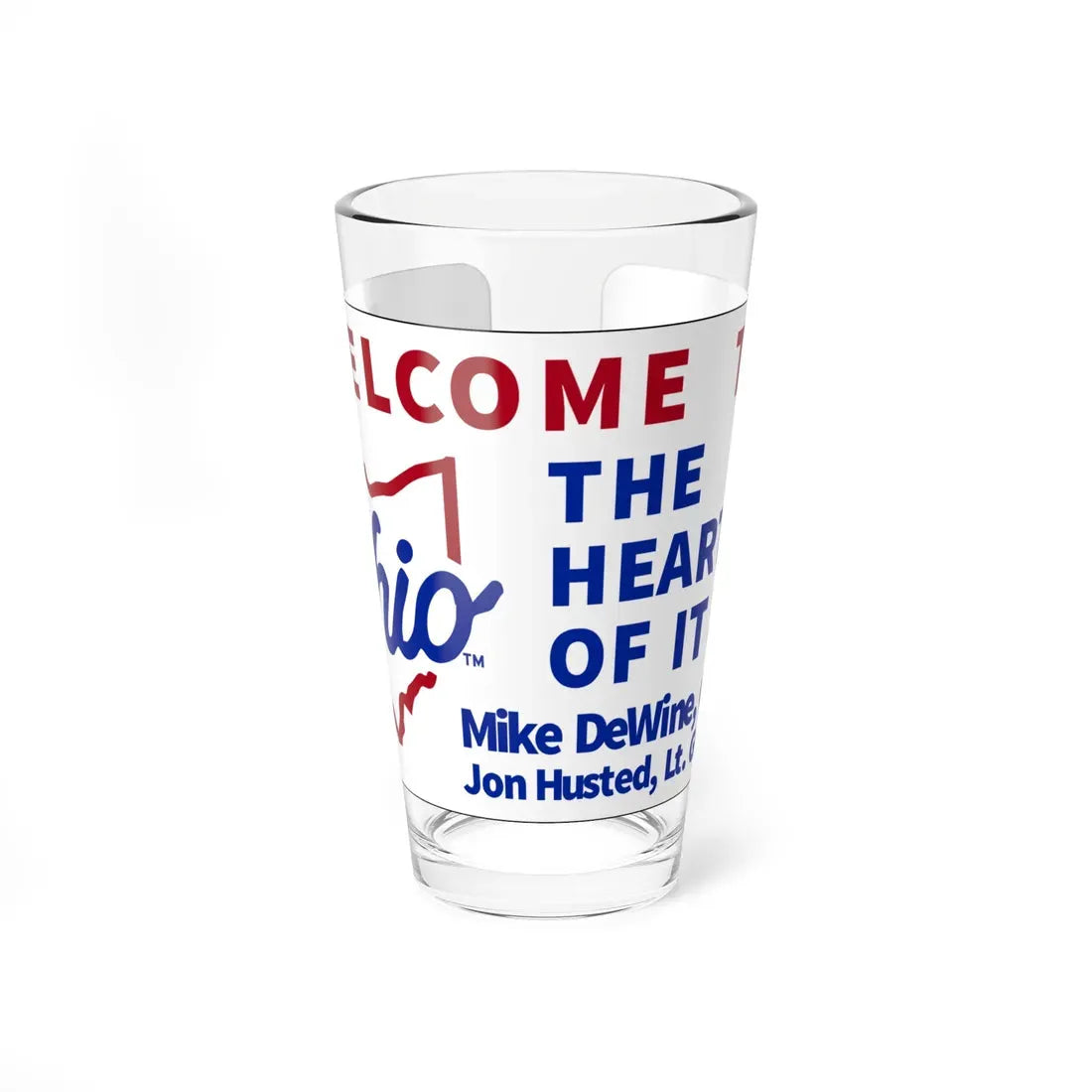 MUTCD-OH I-H2i (Ohio) (Road Sign) Pint Glass 16oz 16oz - Go Mug Yourself