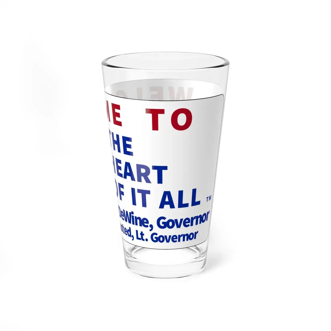 MUTCD-OH I-H2i (Ohio) (Road Sign) Pint Glass 16oz - Go Mug Yourself