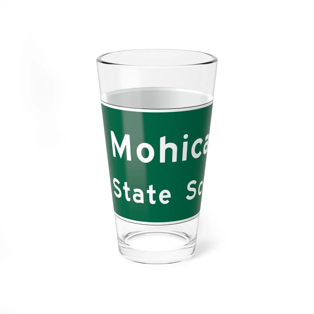 MUTCD-OH I-H3b (Ohio) (Road Sign) Pint Glss 16oz - Go Mug Yourself