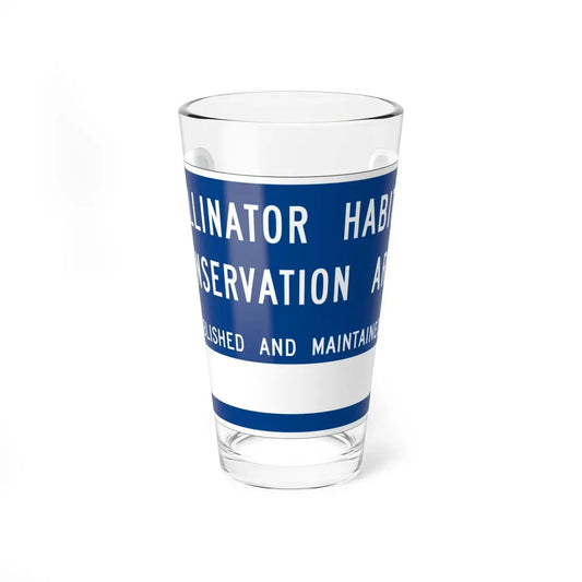 MUTCD-OH I20-H6a (Ohio) (Road Sign) Pint Glass 16oz 16oz - Go Mug Yourself