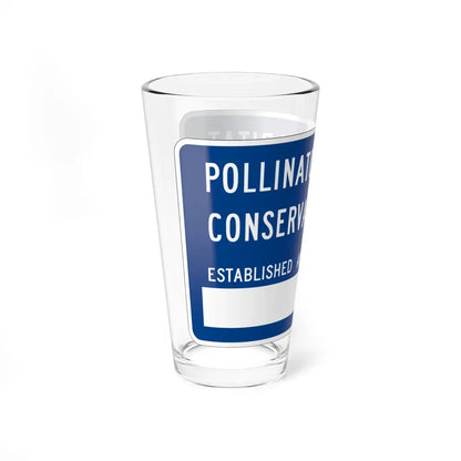 MUTCD-OH I20-H6a (Ohio) (Road Sign) Pint Glass 16oz - Go Mug Yourself