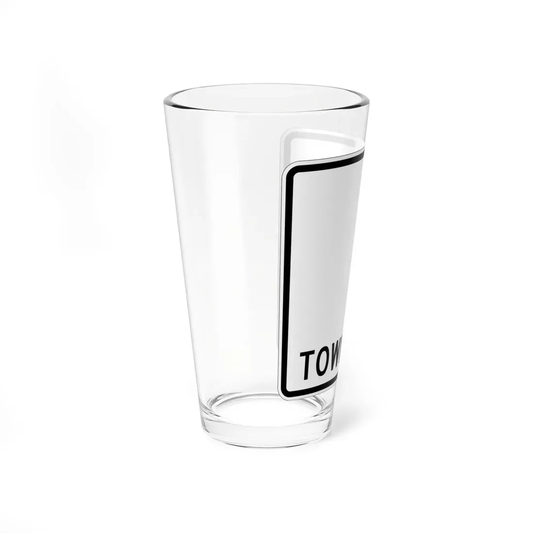 MUTCD-OH M1-H6b (Ohio) (Road Sign) Pint Glass 16oz - Go Mug Yourself