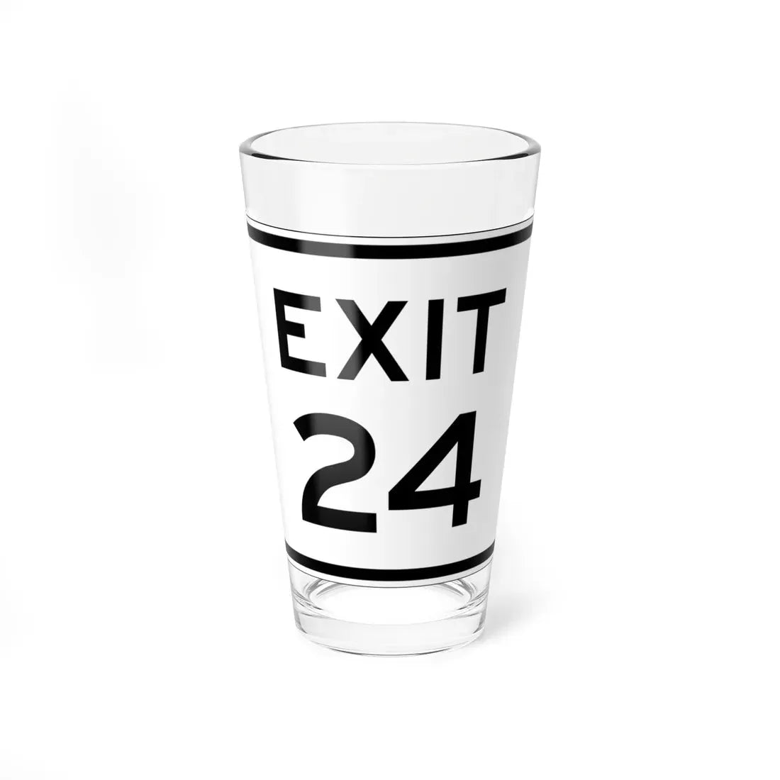 MUTCD-OH M5-H7 (Ohio) (Road Sign) Pint Glass 16oz 16oz - Go Mug Yourself