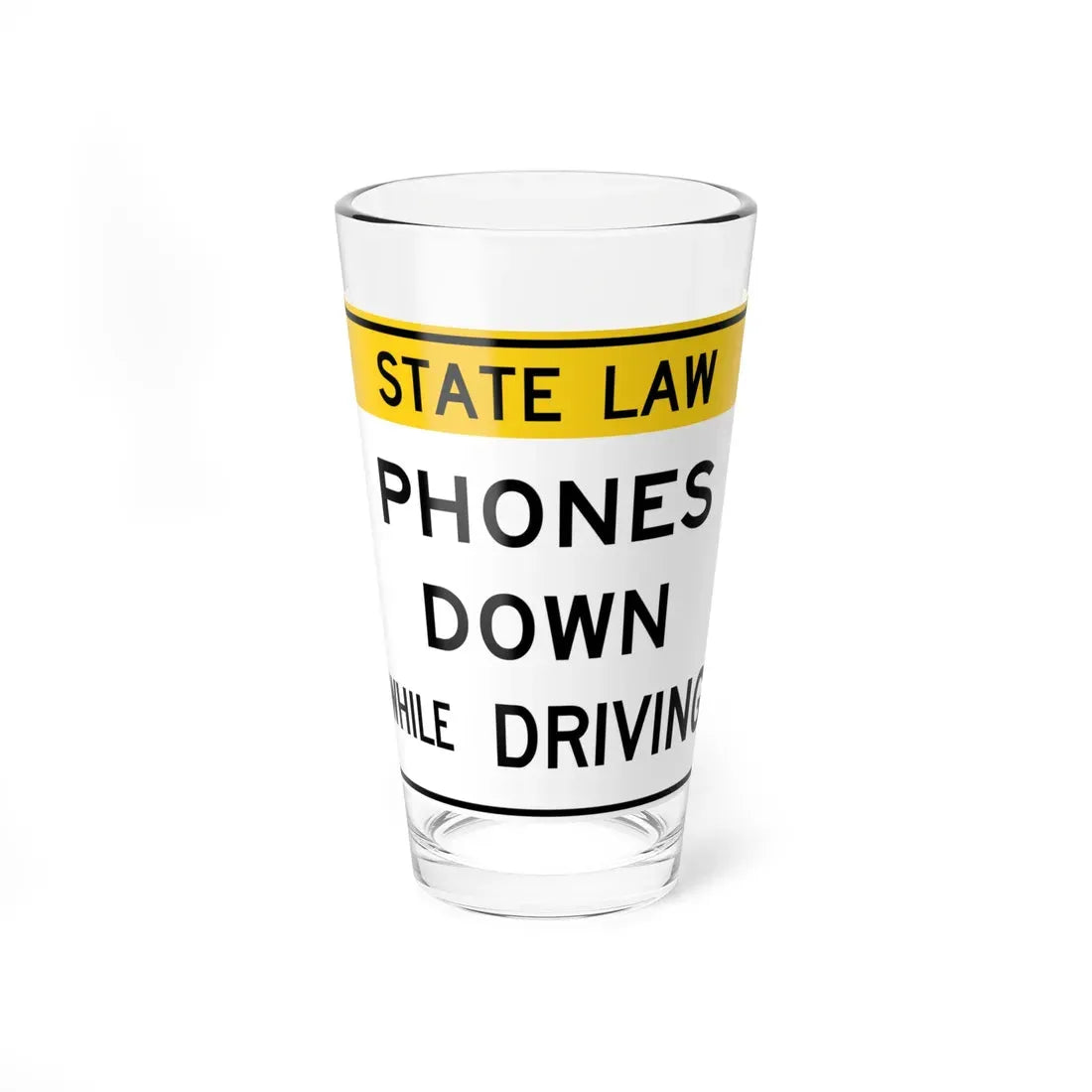MUTCD-OH R28-H1 (Ohio) (Road Sign) Pint Glass 16oz – Go Mug Yourself