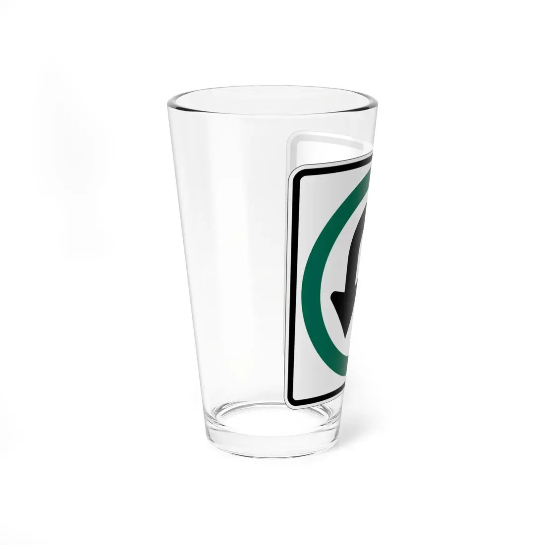 MUTCD-OH R3-H4b (Ohio) (Road Sign) Pint Glass 16oz - Go Mug Yourself