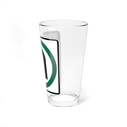 MUTCD-OH R3-H4b (Ohio) (Road Sign) Pint Glass 16oz - Go Mug Yourself