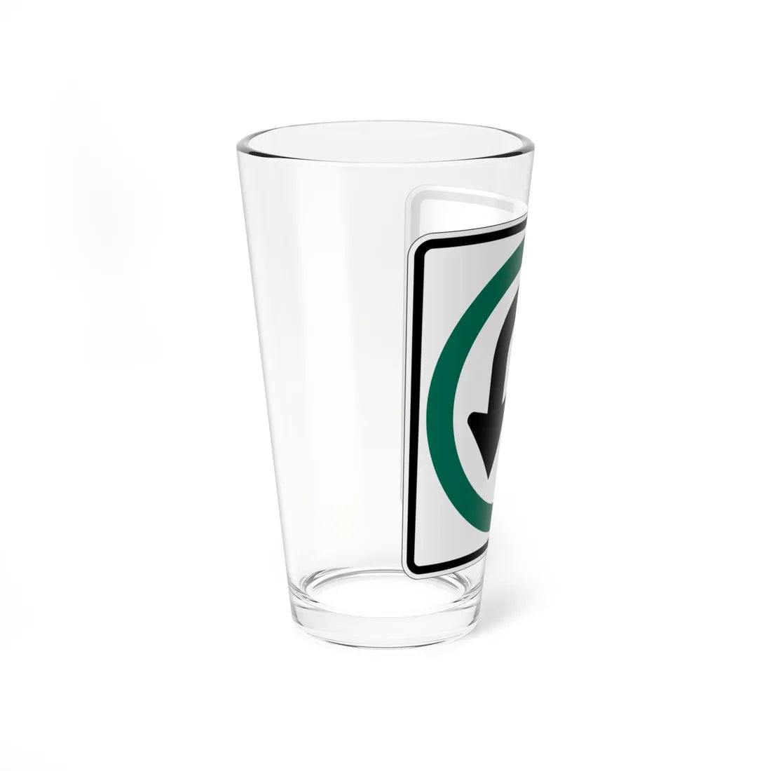 MUTCD-OH R3-H4b (Ohio) (Road Sign) Pint Glss 16oz - Go Mug Yourself