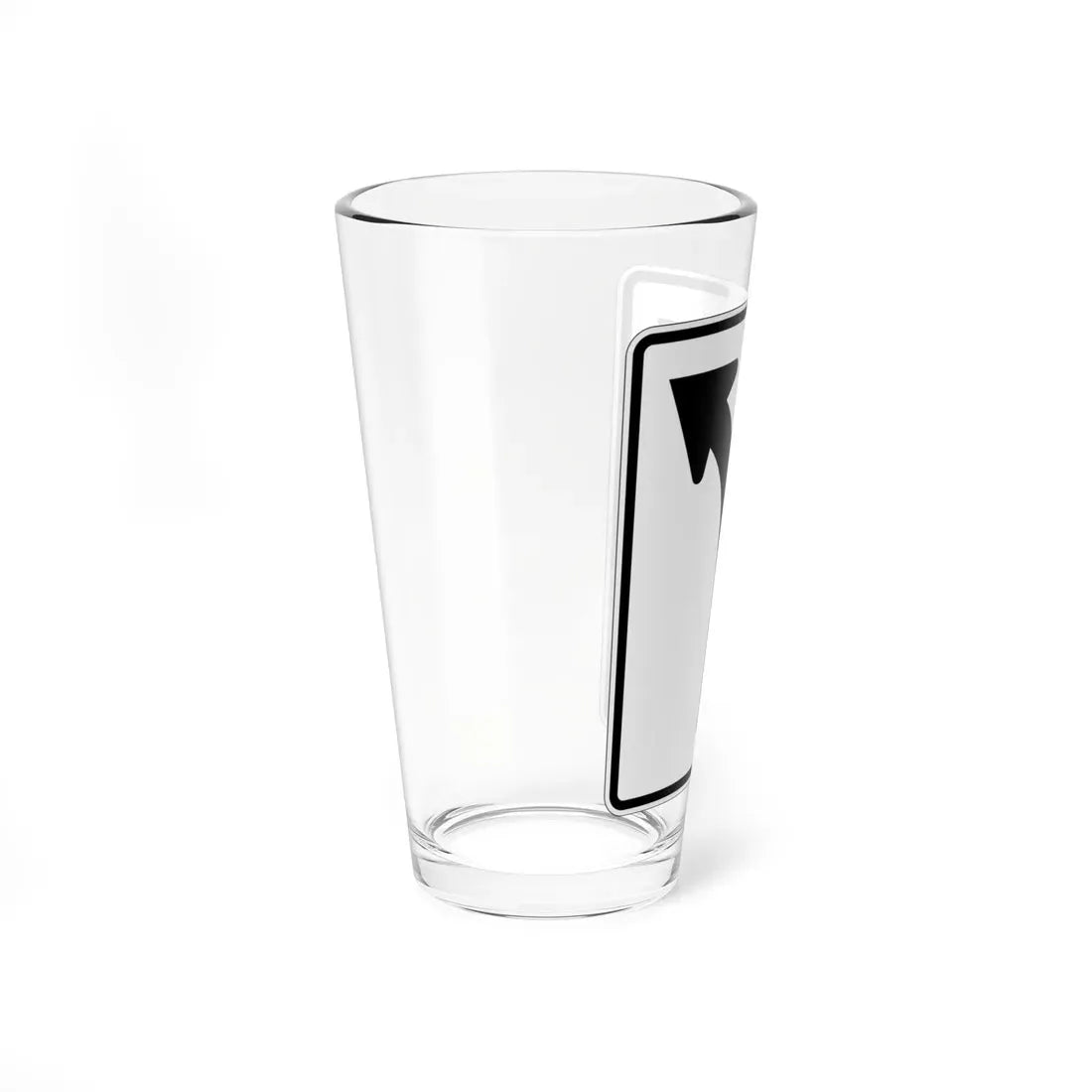 MUTCD-OH R3-H6a (Ohio) (Road Sign) Pint Glass 16oz - Go Mug Yourself