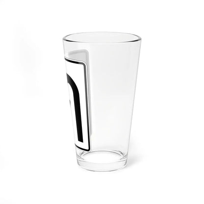 MUTCD-OH R3-H6e (Ohio) (Road Sign) Pint Glss 16oz - Go Mug Yourself