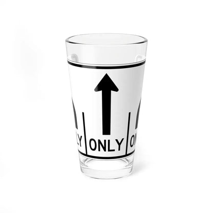 MUTCD-OH R3-H8b (Ohio) (Road Sign) Pint Glass 16oz 16oz - Go Mug Yourself