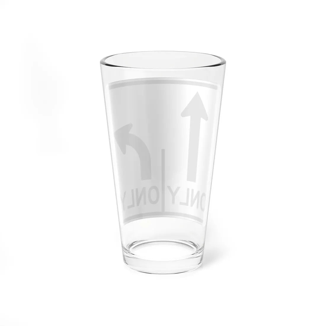 MUTCD-OH R3-H8bb (Ohio) (Road Sign) Pint Glss 16oz - Go Mug Yourself