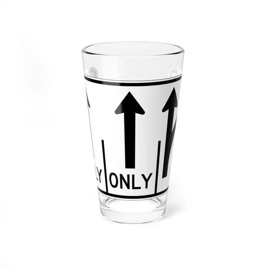 MUTCD-OH R3-H8cbb (Ohio) (Road Sign) Pint Glass 16oz 16oz - Go Mug Yourself