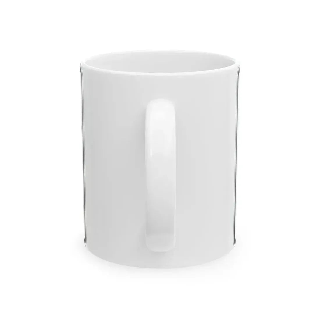 MUTCD-OH R3-H8ccc (Ohio) (Road Sign) White Coffee Mug - Go Mug Yourself
