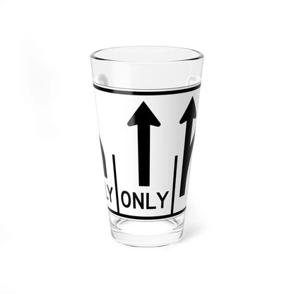 MUTCD-OH R3-H8cg (Ohio) (Road Sign) Pint Glass 16oz 16oz - Go Mug Yourself