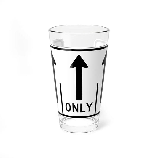 MUTCD-OH R3-H8cgg (Ohio) (Road Sign) Pint Glass 16oz 16oz - Go Mug Yourself