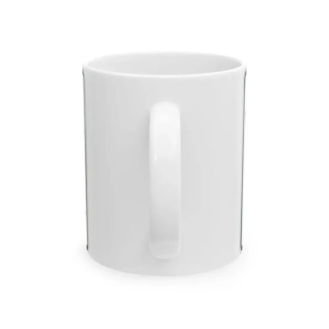 MUTCD-OH R3-H8cp (Ohio) (Road Sign) White Coffee Mug - Go Mug Yourself