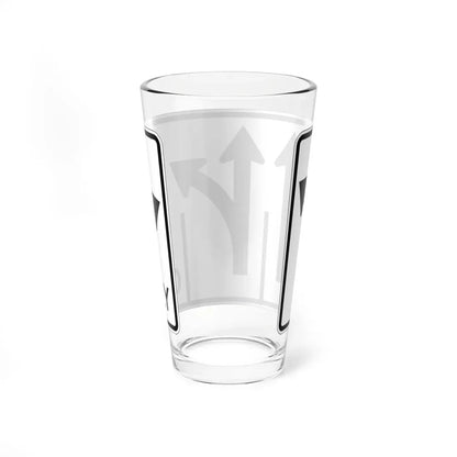 MUTCD-OH R3-H8cu (Ohio) (Road Sign) Pint Glass 16oz - Go Mug Yourself