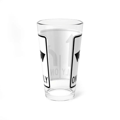 MUTCD-OH R3-H8dc (Ohio) (Road Sign) Pint Glass 16oz - Go Mug Yourself