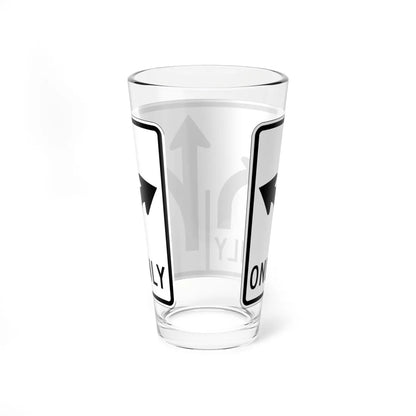 MUTCD-OH R3-H8dj (Ohio) (Road Sign) Pint Glss 16oz - Go Mug Yourself