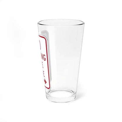 MUTCD-OH R7-H10 (Ohio) (Road Sign) Pint Glass 16oz - Go Mug Yourself