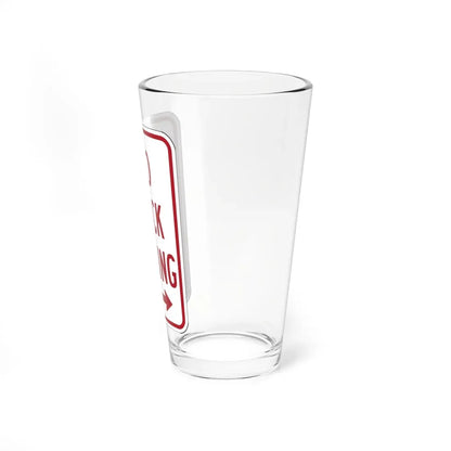 MUTCD-OH R7-H11 (Ohio) (Road Sign) Pint Glass 16oz - Go Mug Yourself