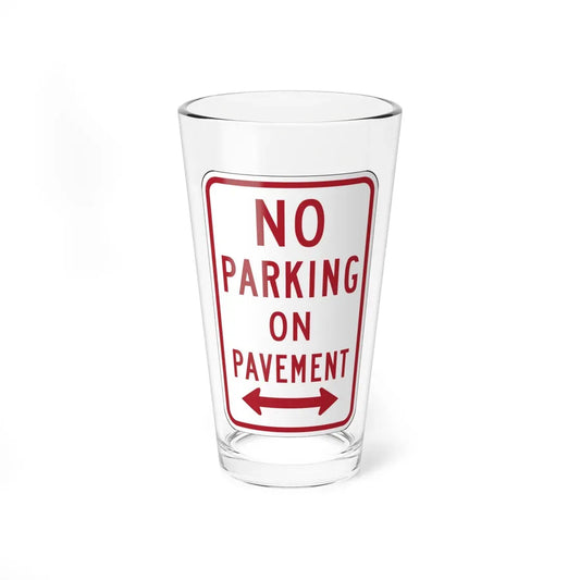 MUTCD-OH R7-H12 (Ohio) (Road Sign) Pint Glass 16oz 16oz - Go Mug Yourself