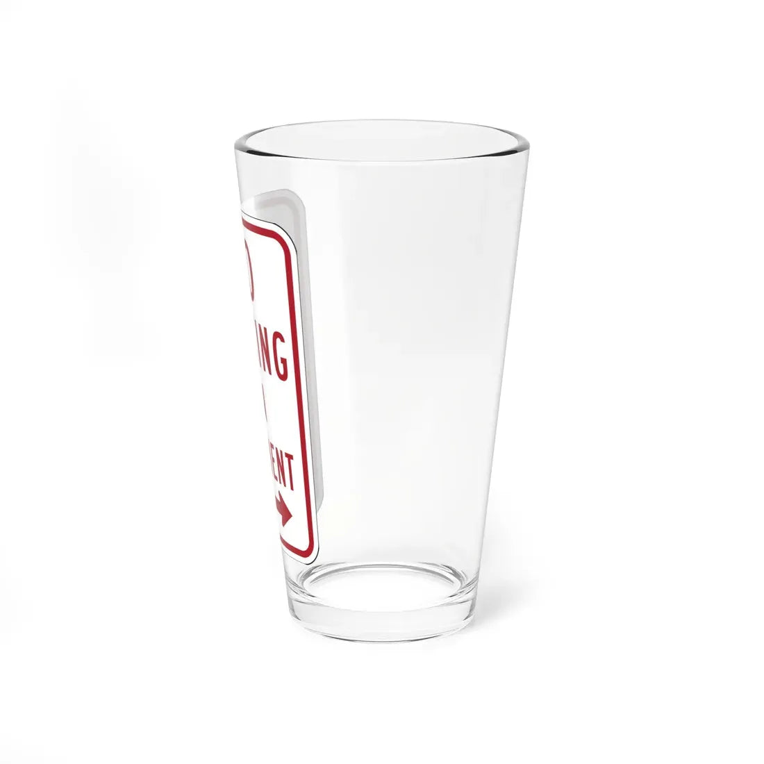 MUTCD-OH R7-H12 (Ohio) (Road Sign) Pint Glass 16oz - Go Mug Yourself