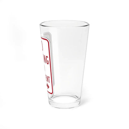 MUTCD-OH R7-H12 (Ohio) (Road Sign) Pint Glass 16oz - Go Mug Yourself